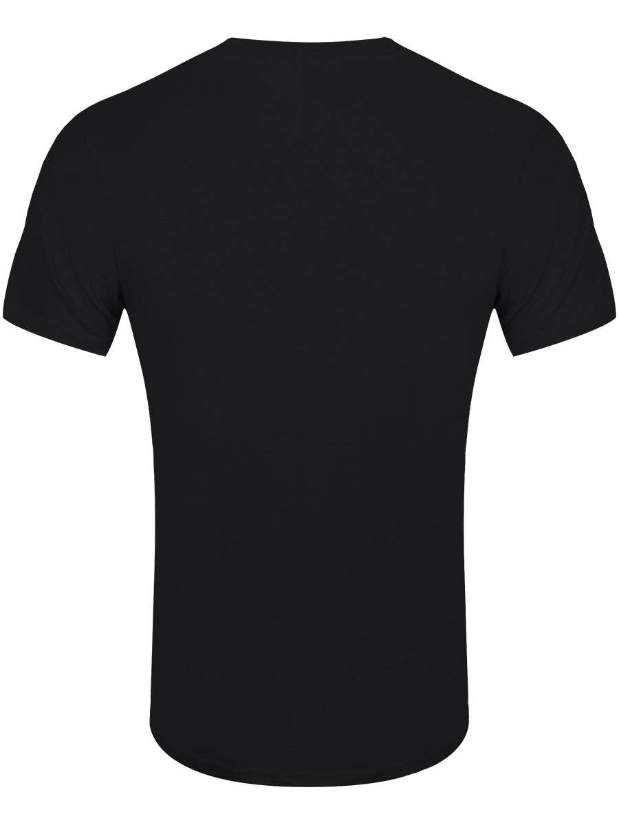 Horror Cats The Purrminator Men's Black T-Shirt